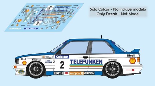 Decals bmw e30 rallye - decals,