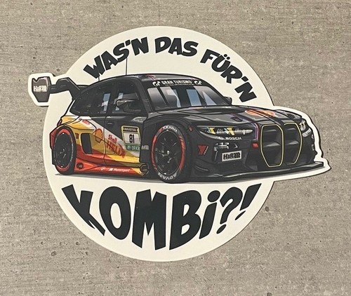 Adesivo bmw touring gt3 - m3,