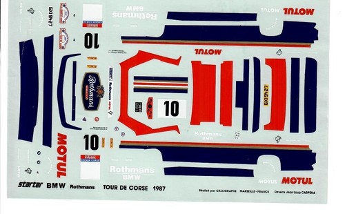 Bmw e30 motul bernard - bmw,
